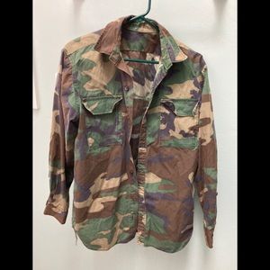 CAMO cotton long-sleeved shirt
